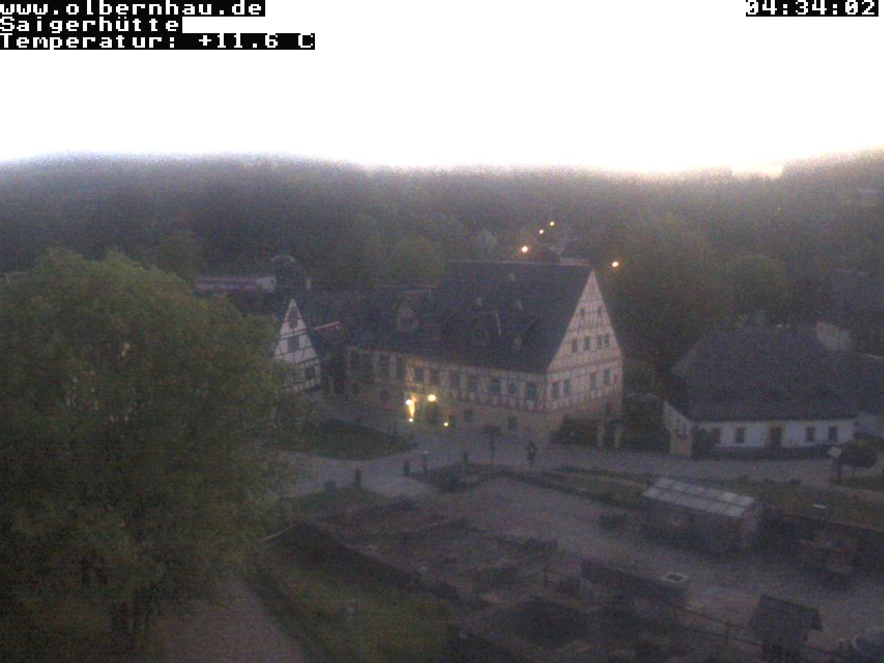 Archived image Webcam Saigerhütte Olbernhau (Museum)