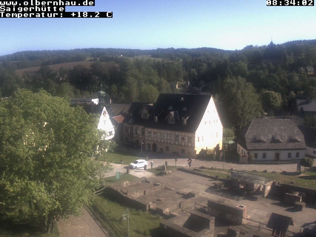 Archived image Webcam Saigerhütte Olbernhau (Museum)
