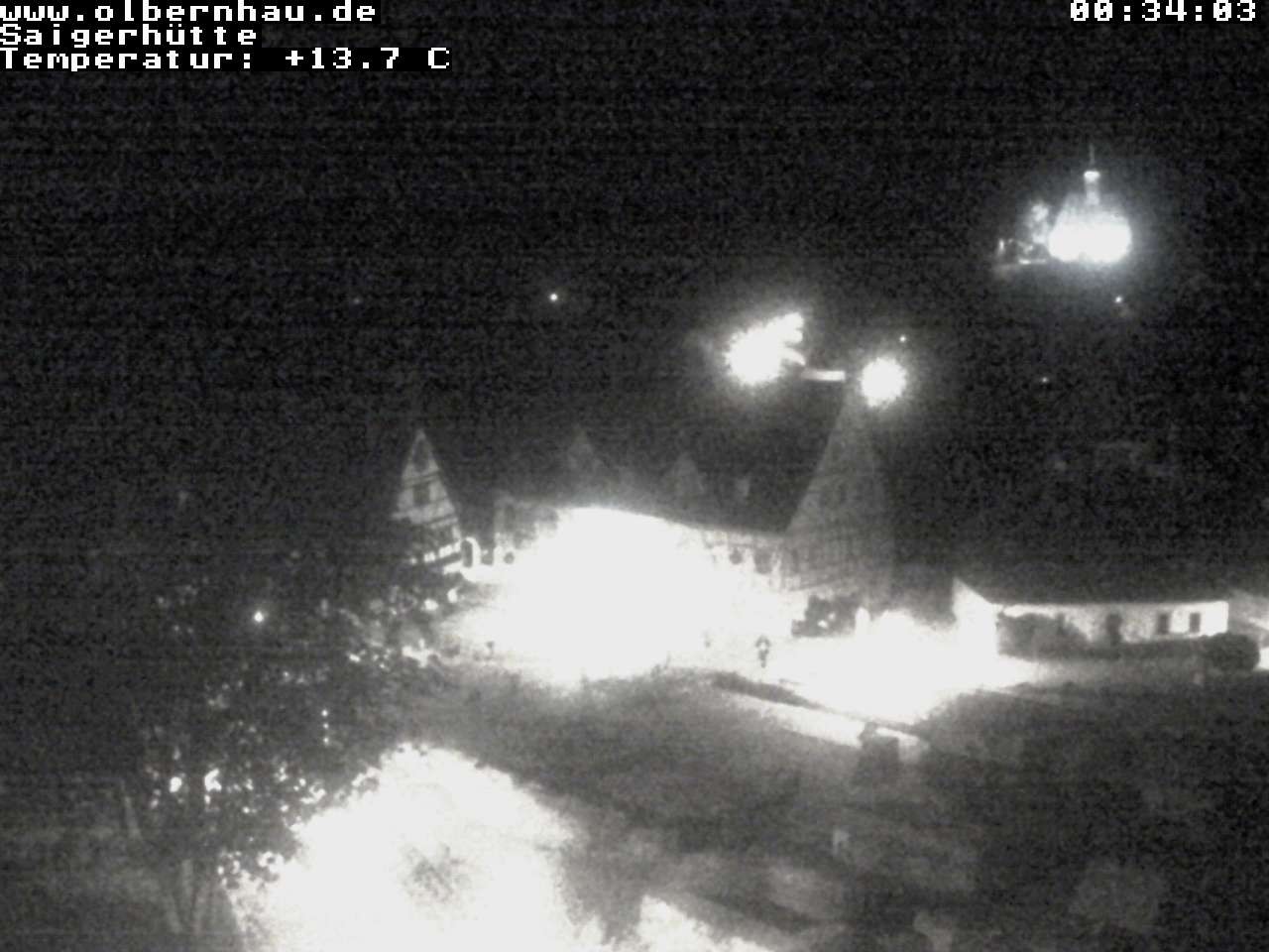 Archiv Foto Webcam Blick auf die Saigerhütte Olbernhau