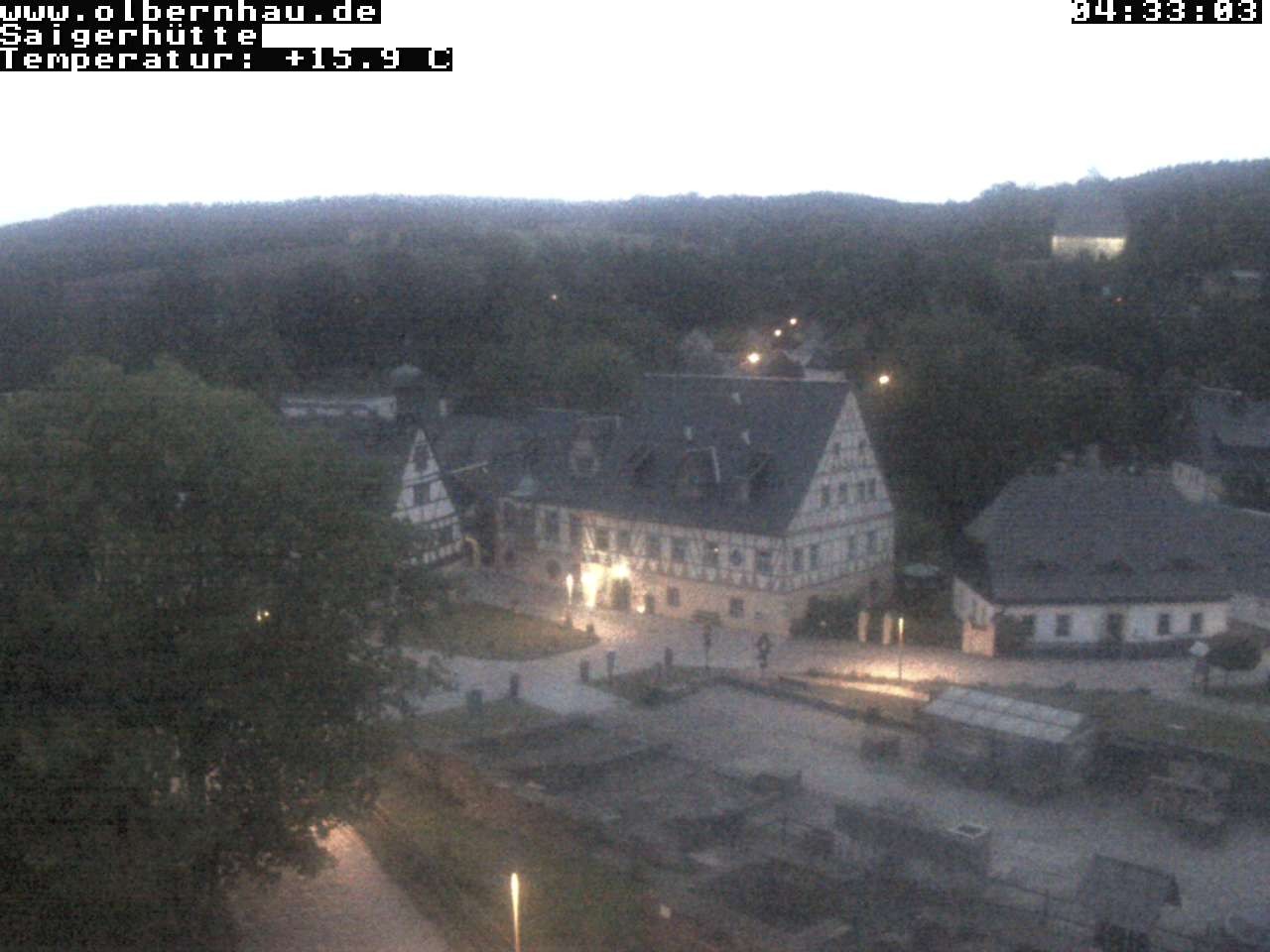 Archiv Foto Webcam Blick auf die Saigerhütte Olbernhau