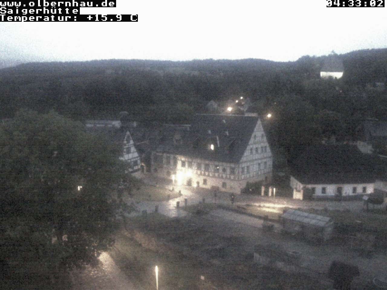Archiv Foto Webcam Blick auf die Saigerhütte Olbernhau