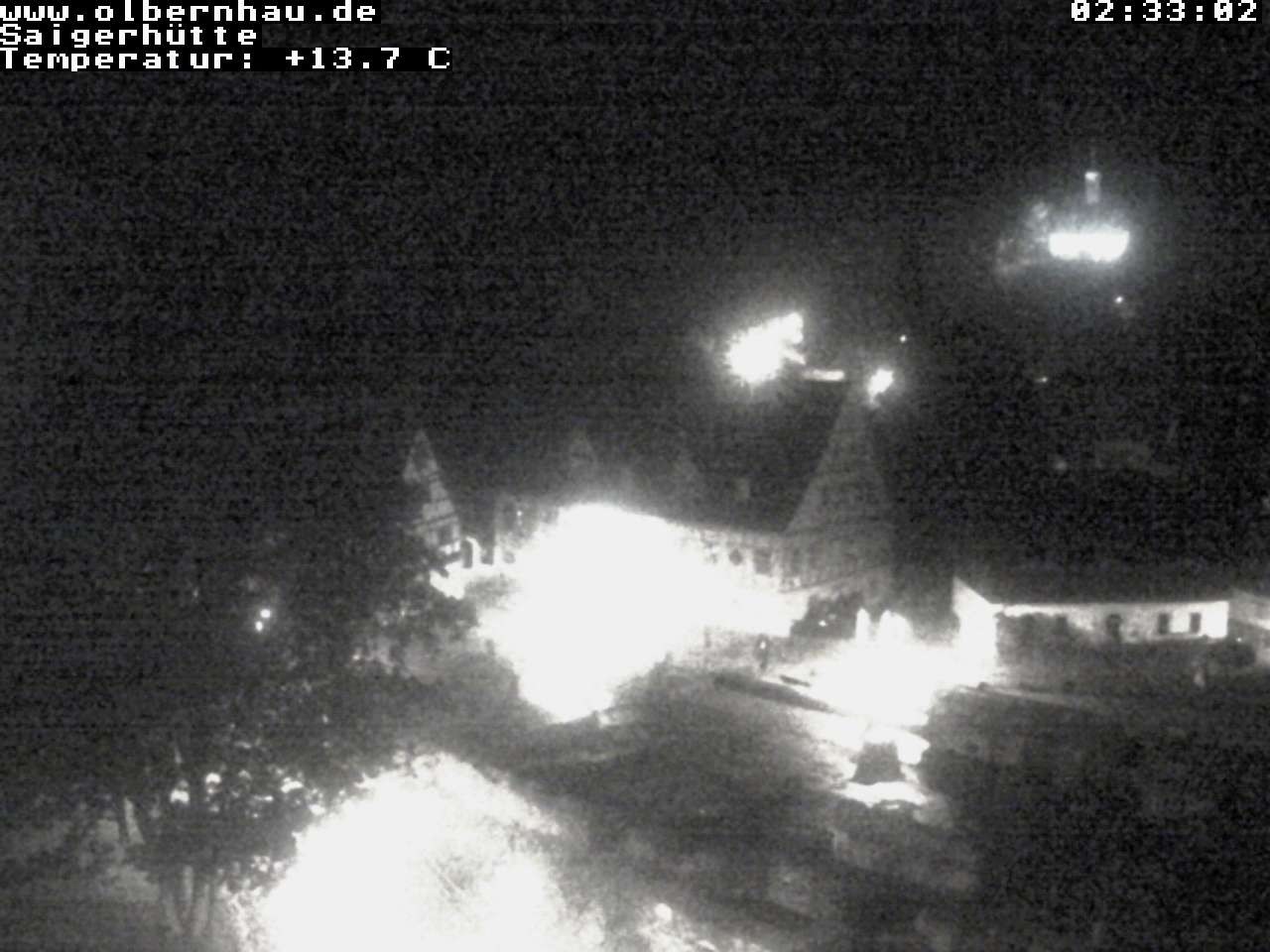 Archiv Foto Webcam Blick auf die Saigerhütte Olbernhau