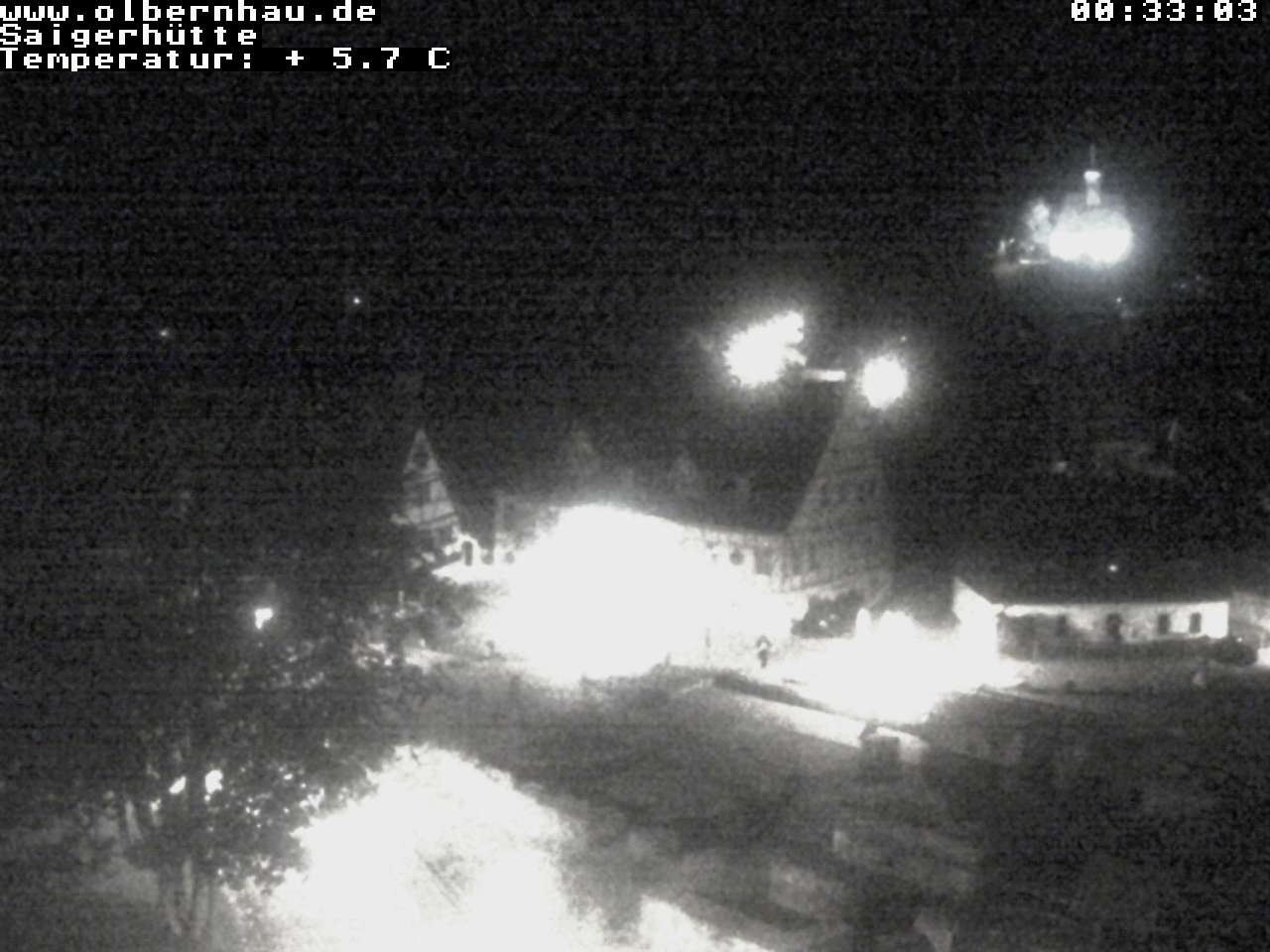 Archiv Foto Webcam Blick auf die Saigerhütte Olbernhau