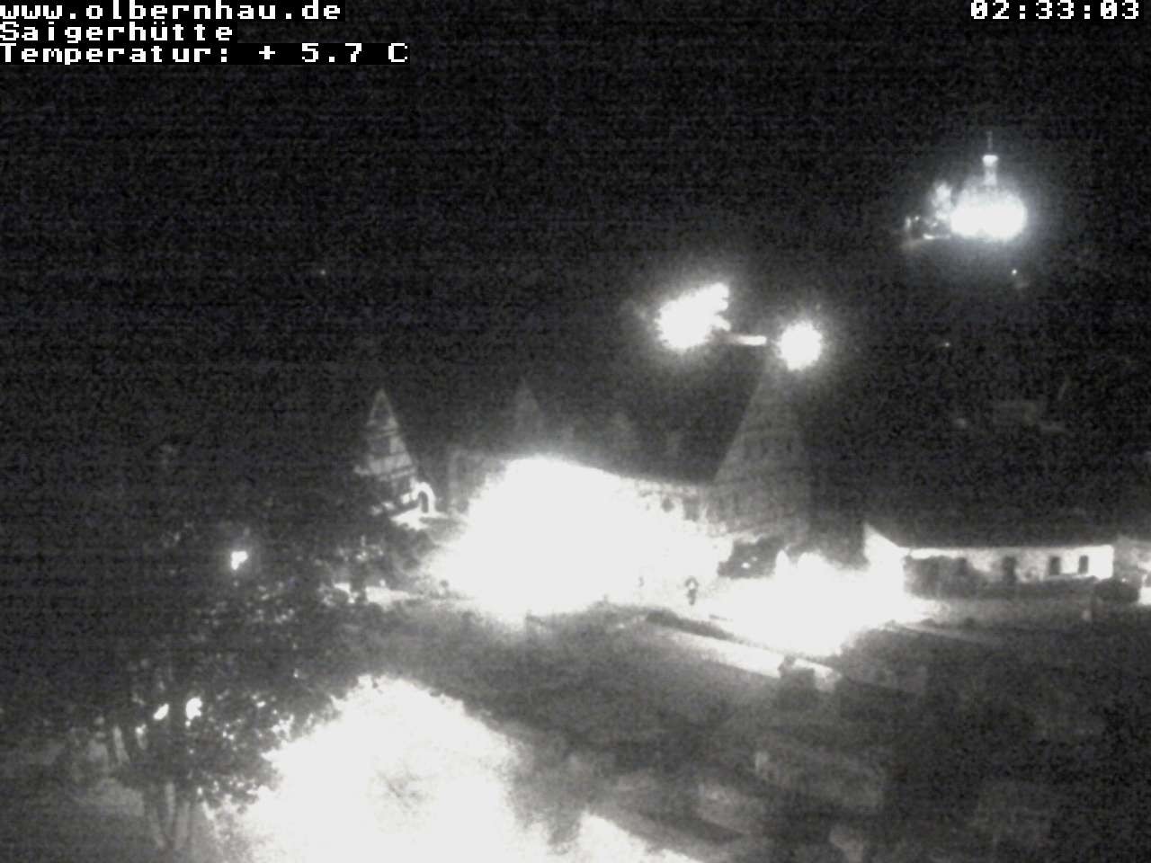 Archiv Foto Webcam Blick auf die Saigerhütte Olbernhau