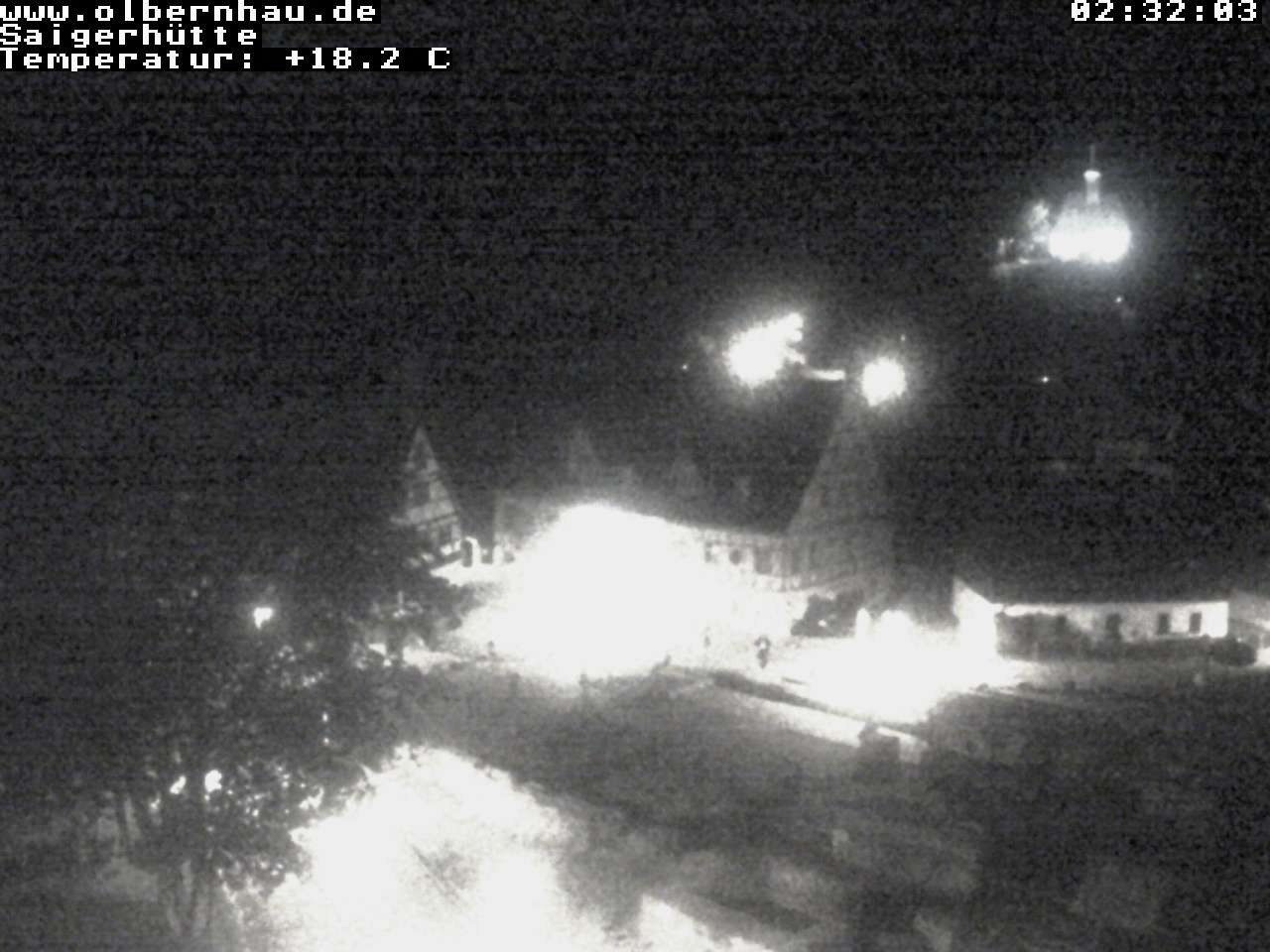 Archived image Webcam Saigerhütte Olbernhau (Museum)