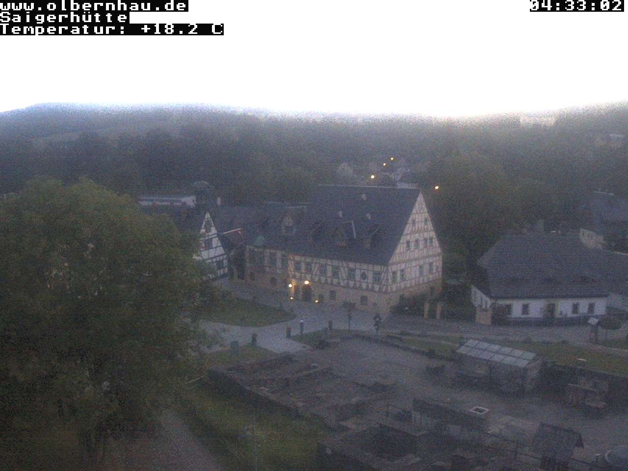 Archived image Webcam Saigerhütte Olbernhau (Museum)
