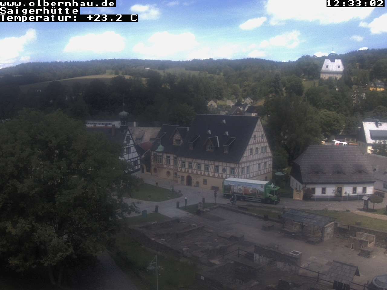 Archived image Webcam Saigerhütte Olbernhau (Museum)