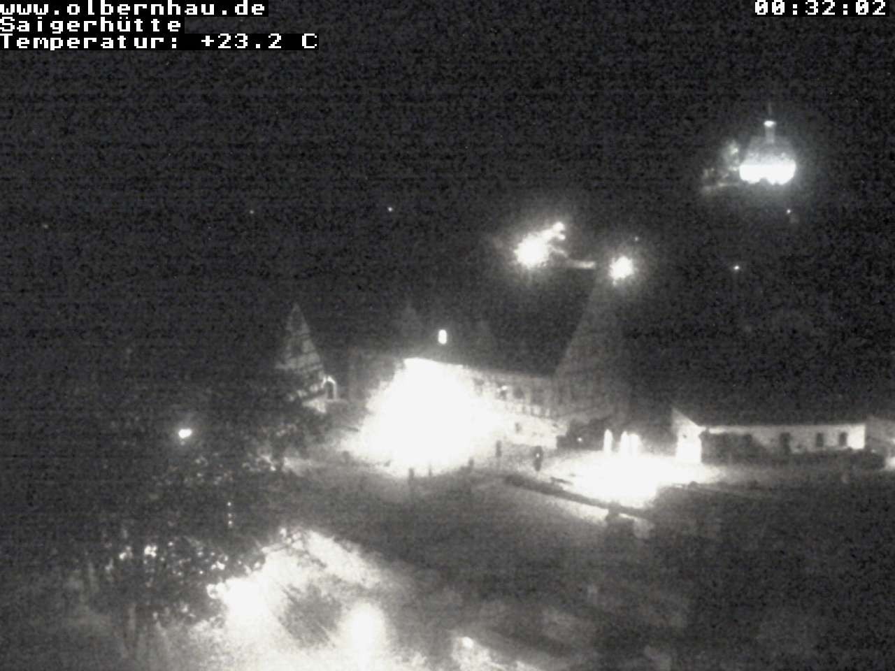 Archiv Foto Webcam Blick auf die Saigerhütte Olbernhau