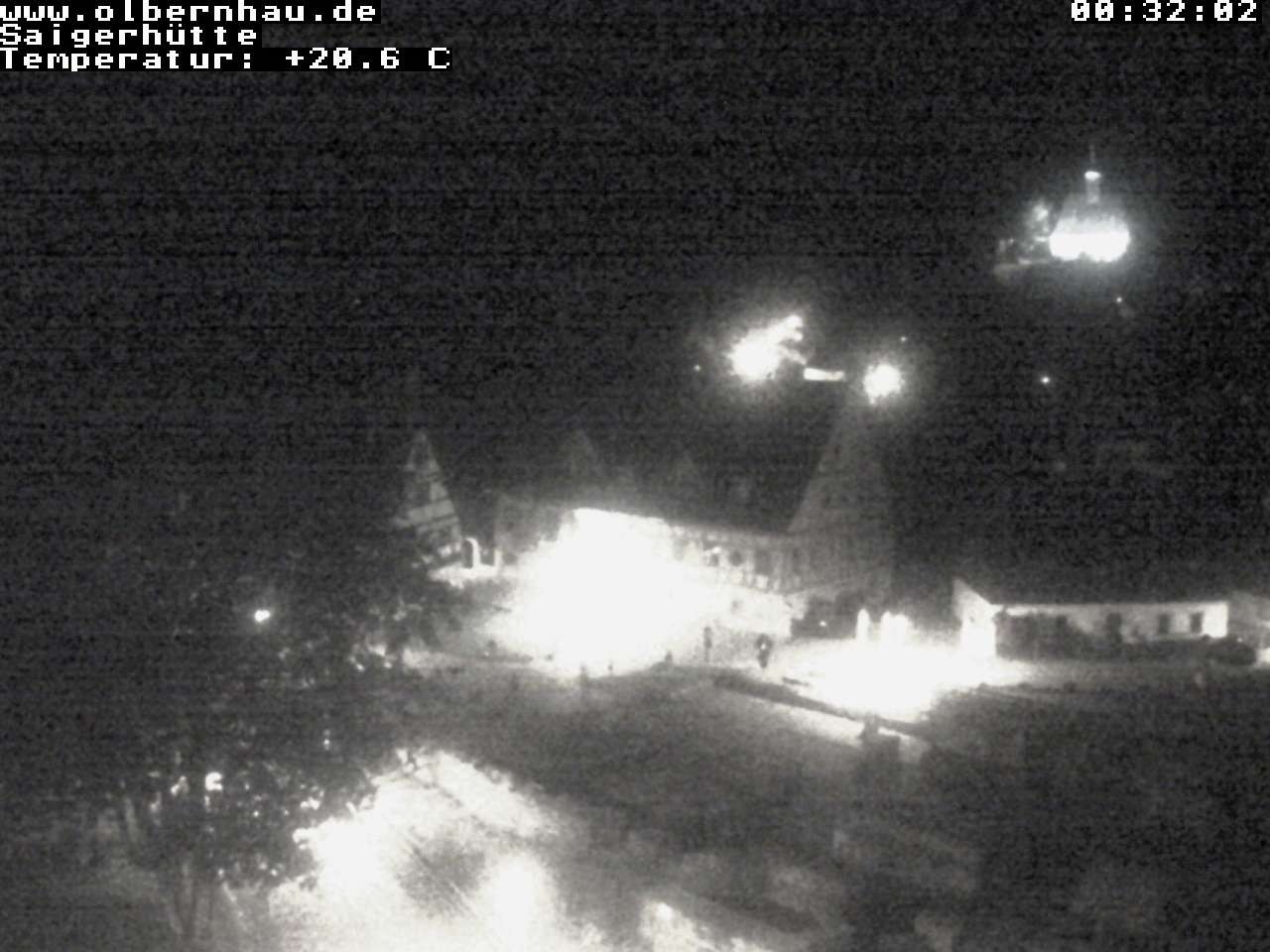 Archiv Foto Webcam Blick auf die Saigerhütte Olbernhau