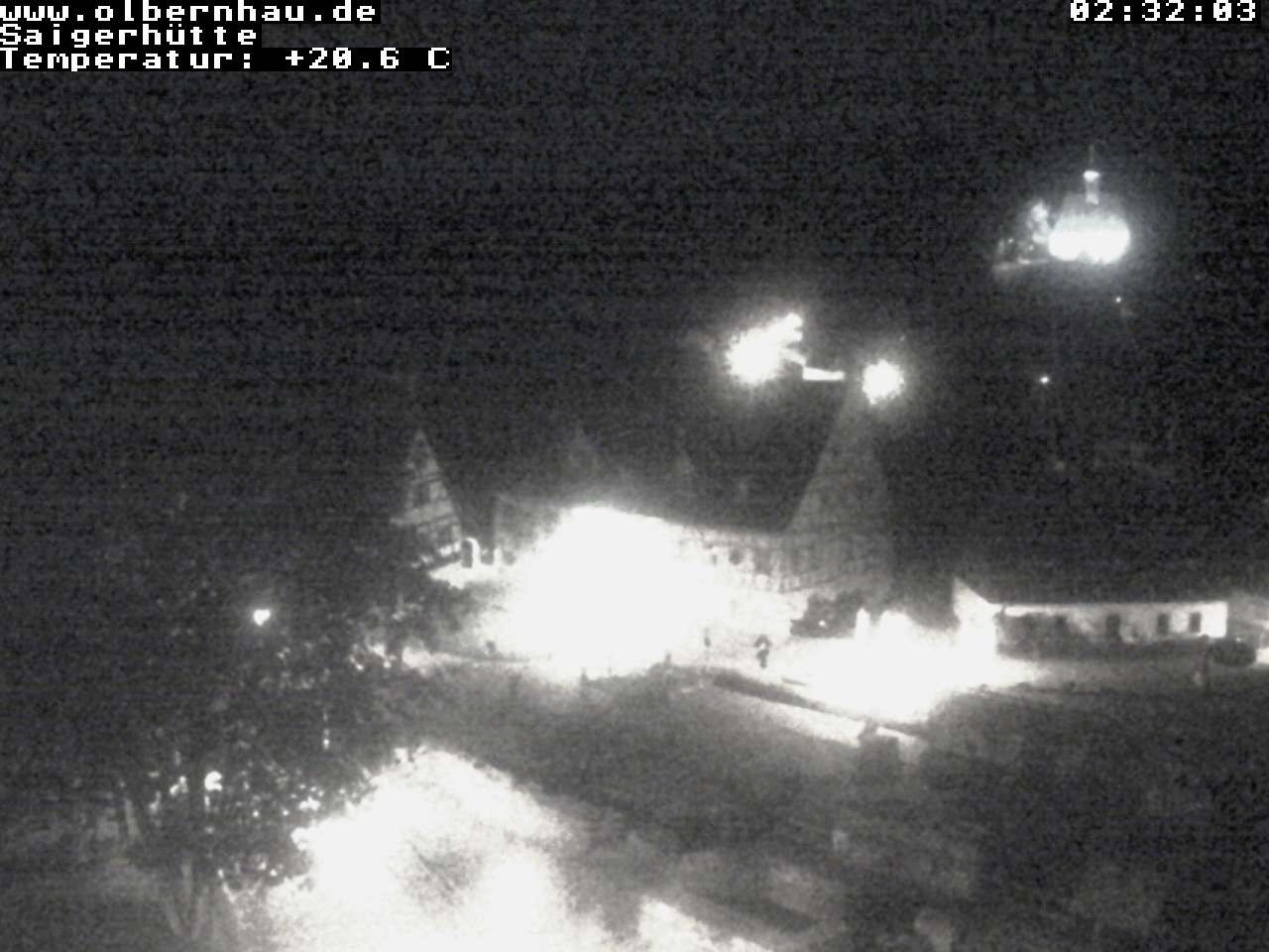 Archiv Foto Webcam Blick auf die Saigerhütte Olbernhau