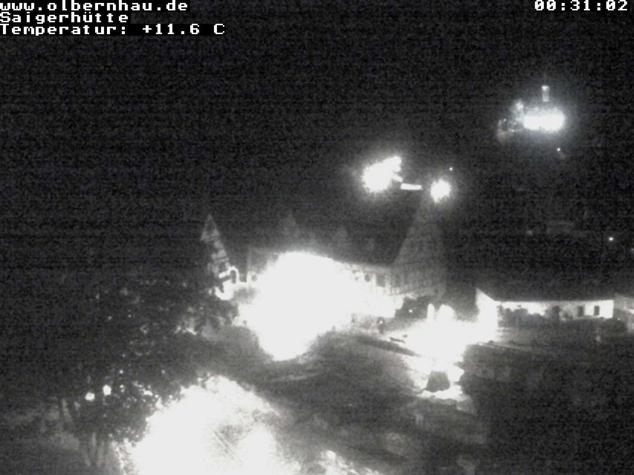 Archived image Webcam Saigerhütte Olbernhau (Museum)
