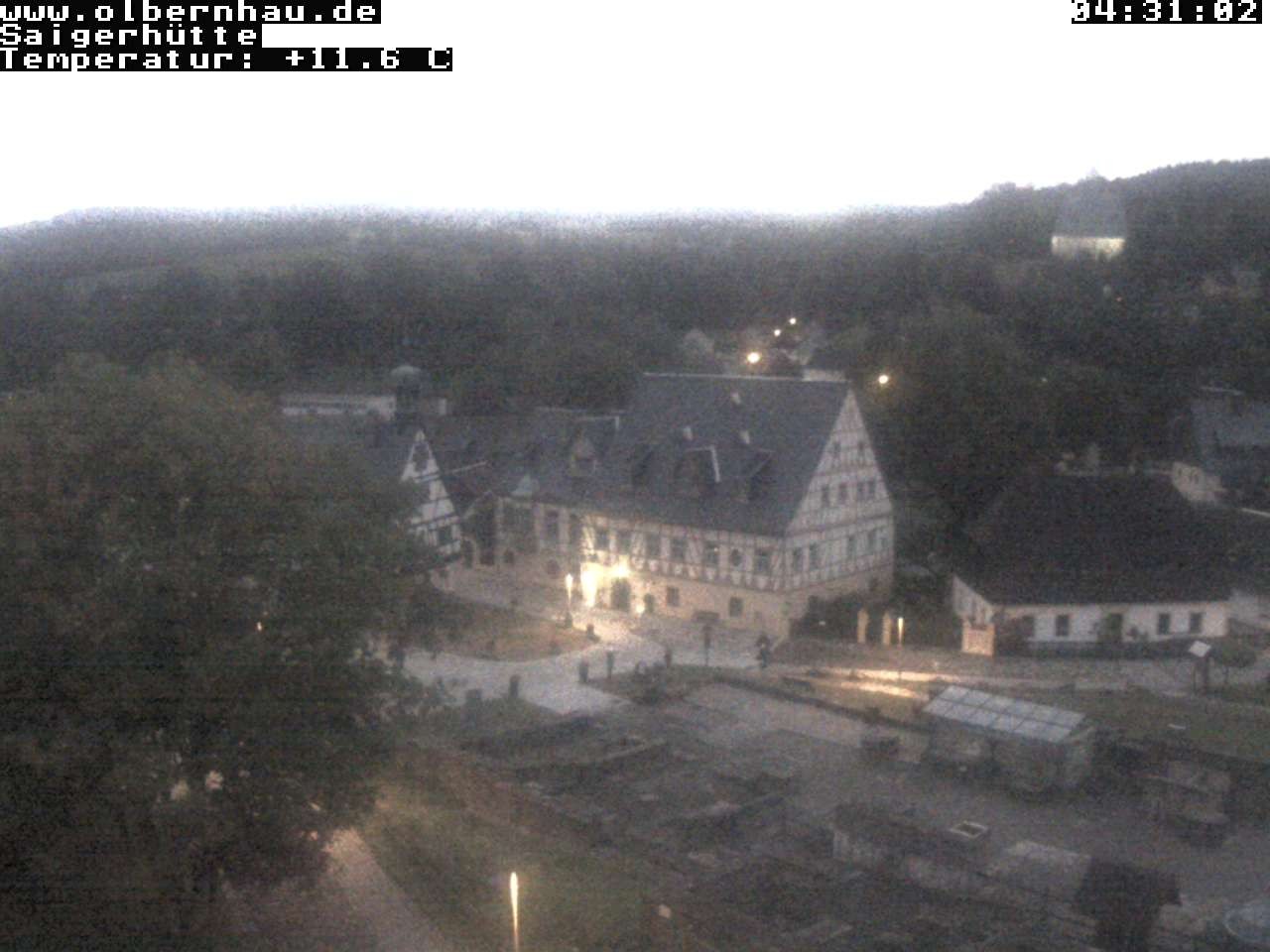 Archived image Webcam Saigerhütte Olbernhau (Museum)