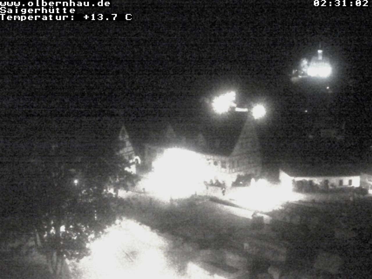 Archiv Foto Webcam Blick auf die Saigerhütte Olbernhau