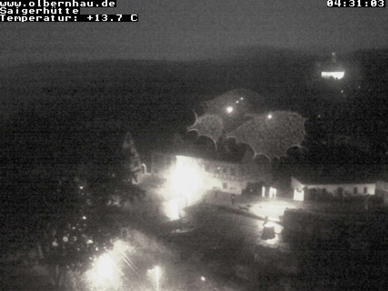 Archiv Foto Webcam Blick auf die Saigerhütte Olbernhau