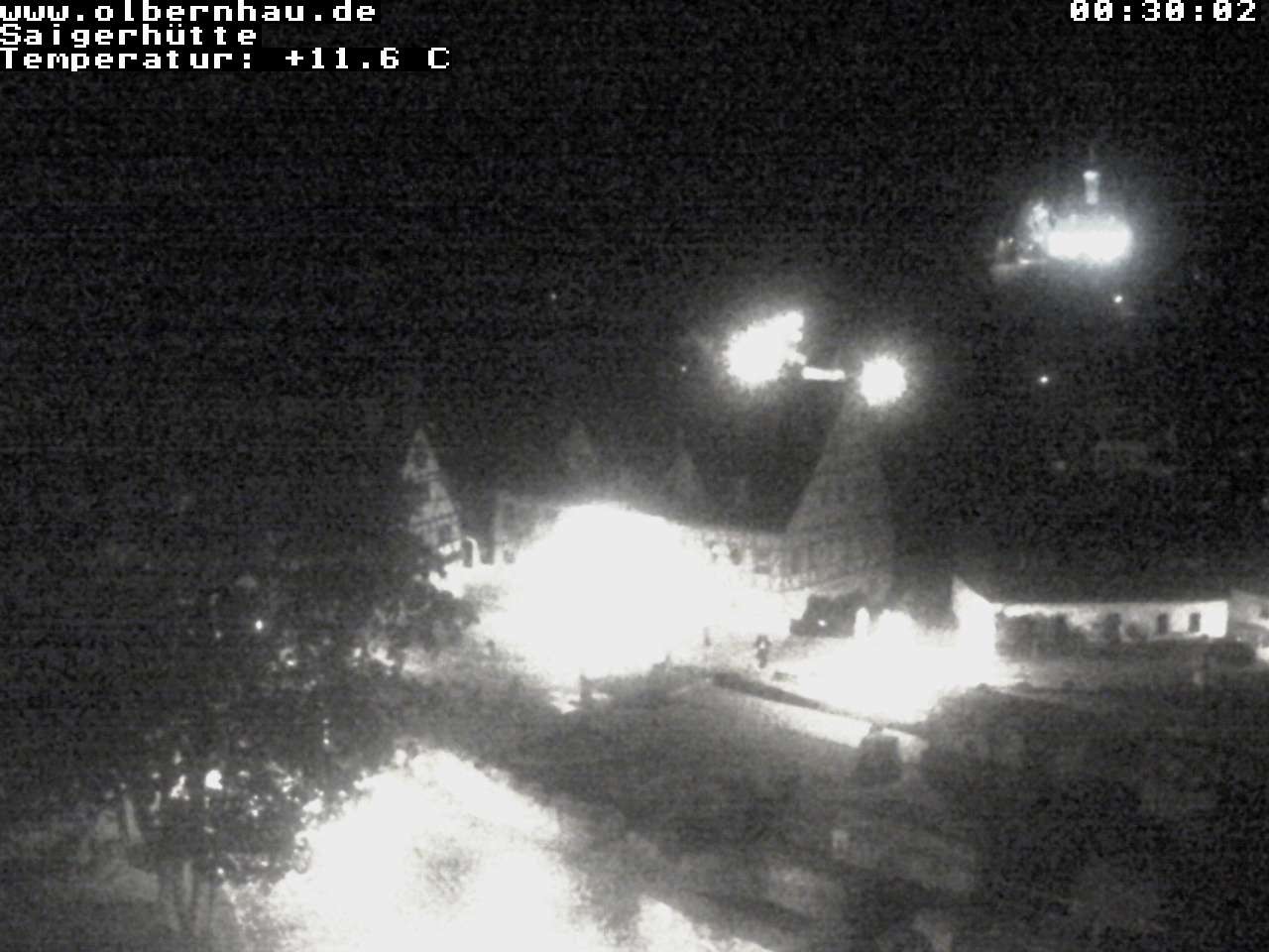 Archiv Foto Webcam Blick auf die Saigerhütte Olbernhau