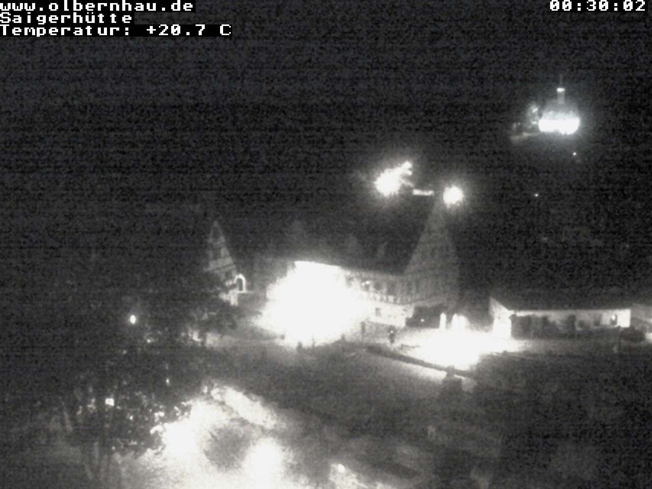 Archiv Foto Webcam Blick auf die Saigerhütte Olbernhau