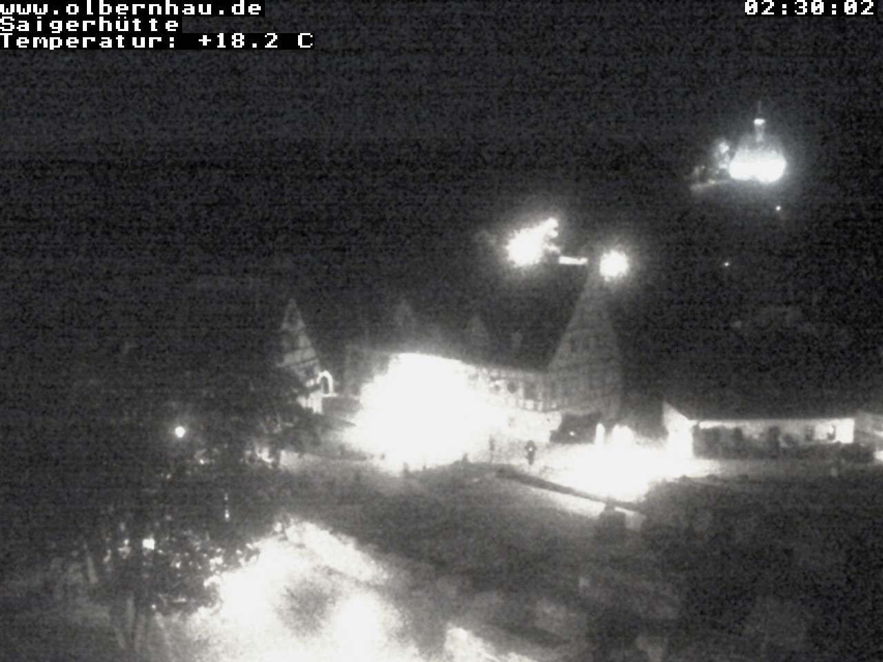 Archiv Foto Webcam Blick auf die Saigerhütte Olbernhau