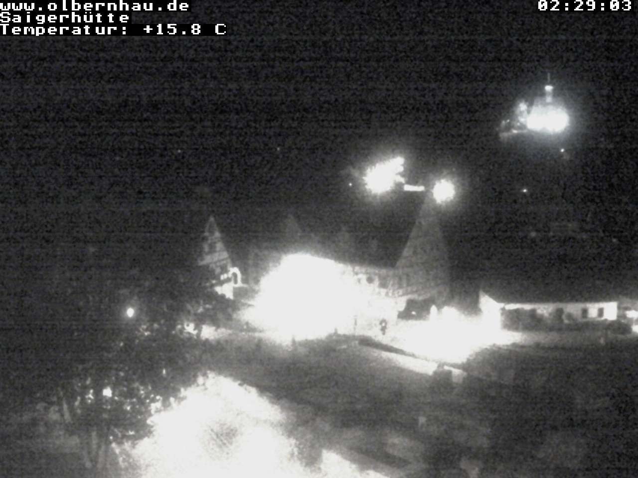 Archived image Webcam Saigerhütte Olbernhau (Museum)
