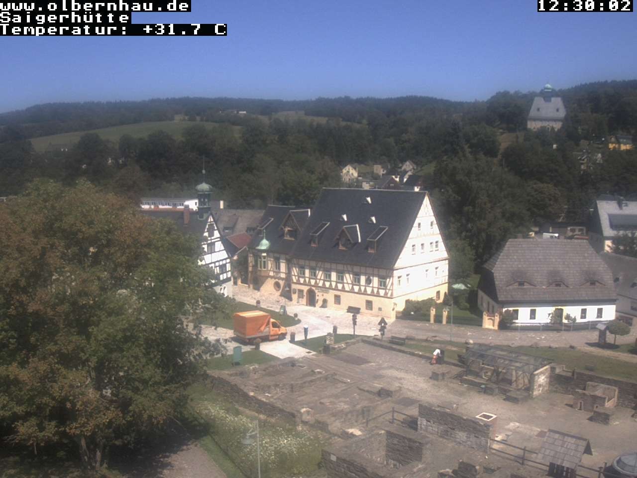 Archived image Webcam Saigerhütte Olbernhau (Museum)