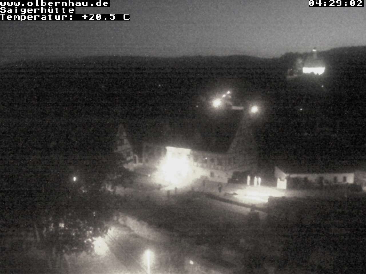 Archiv Foto Webcam Blick auf die Saigerhütte Olbernhau