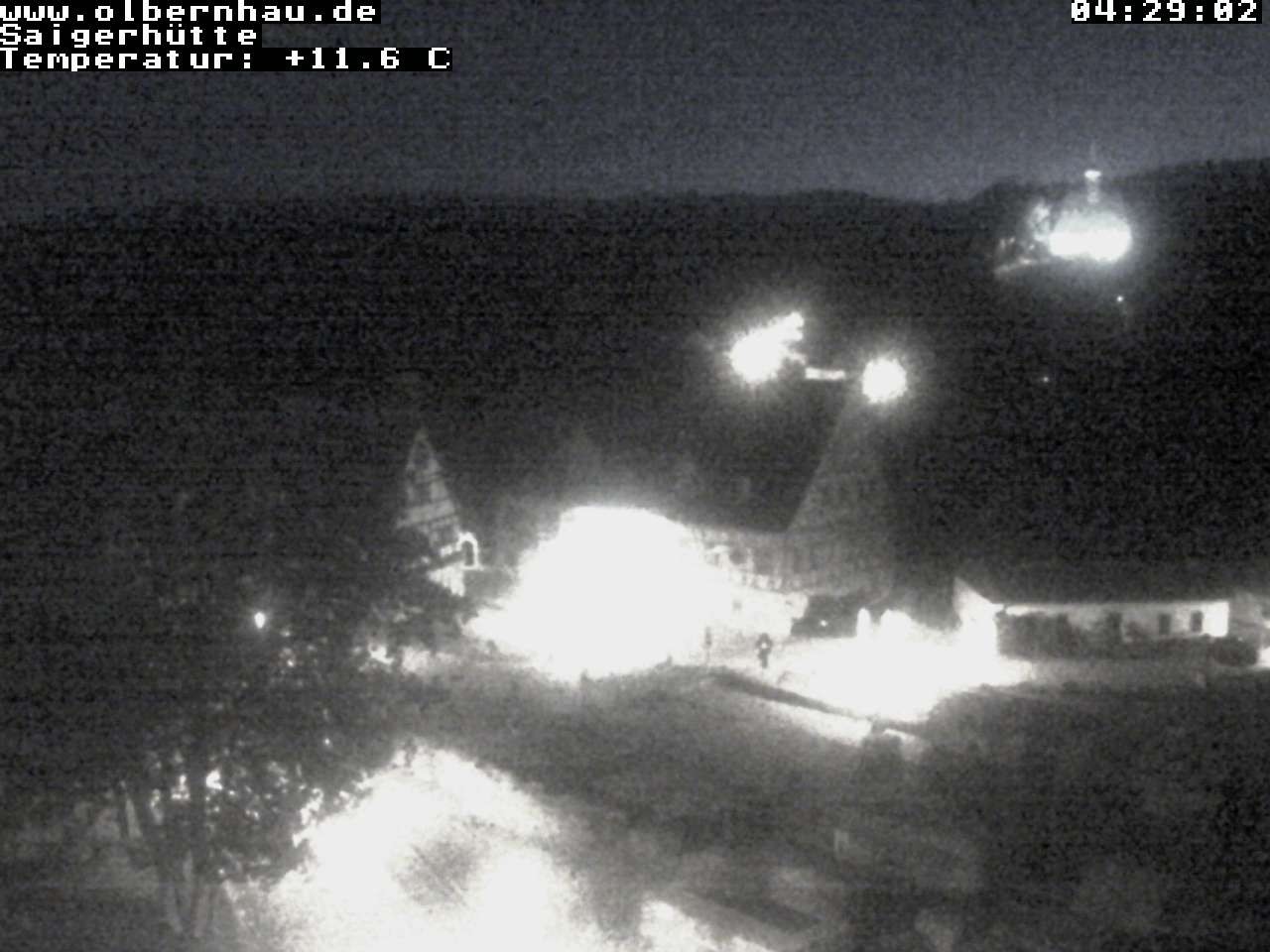 Archiv Foto Webcam Blick auf die Saigerhütte Olbernhau