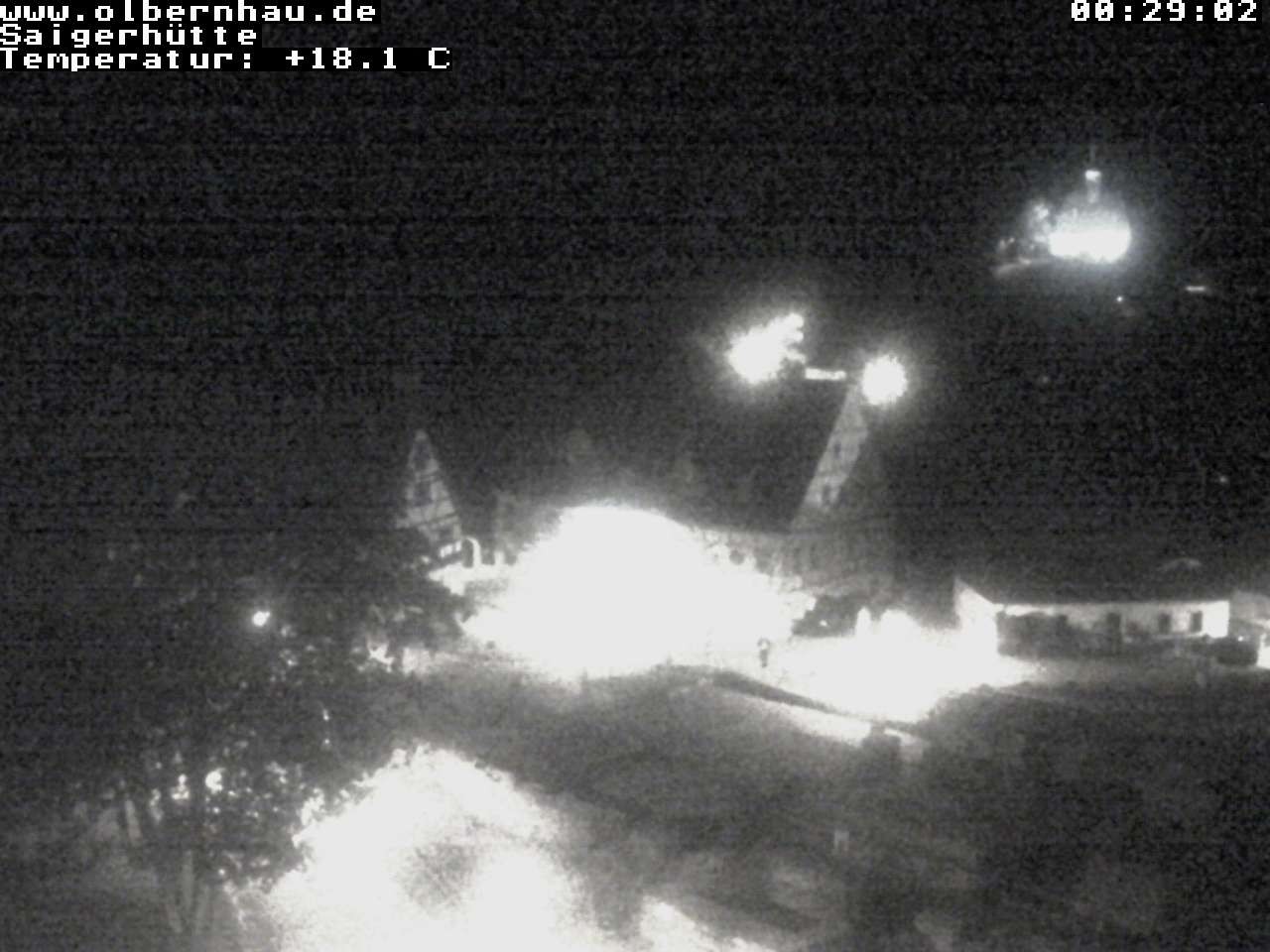 Archived image Webcam Saigerhütte Olbernhau (Museum)