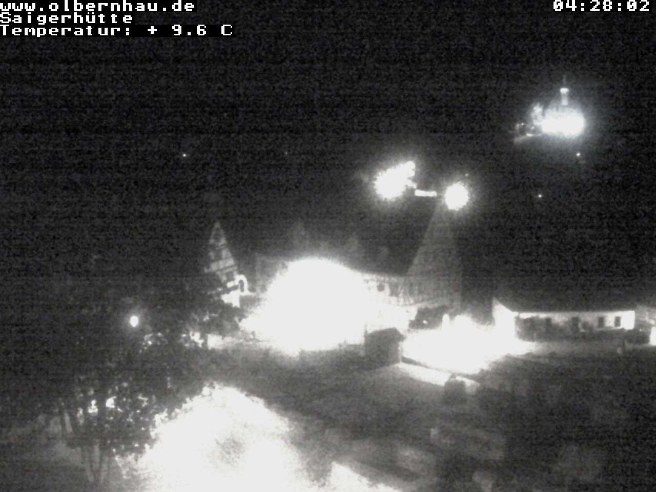 Archiv Foto Webcam Blick auf die Saigerhütte Olbernhau