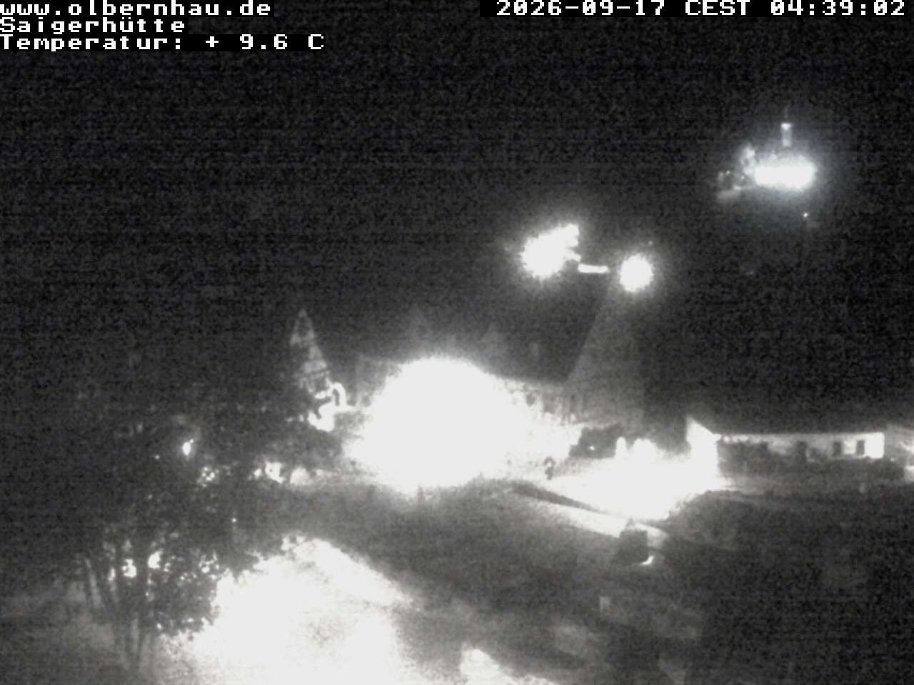 Archived image Webcam Saigerhütte Olbernhau (Museum)