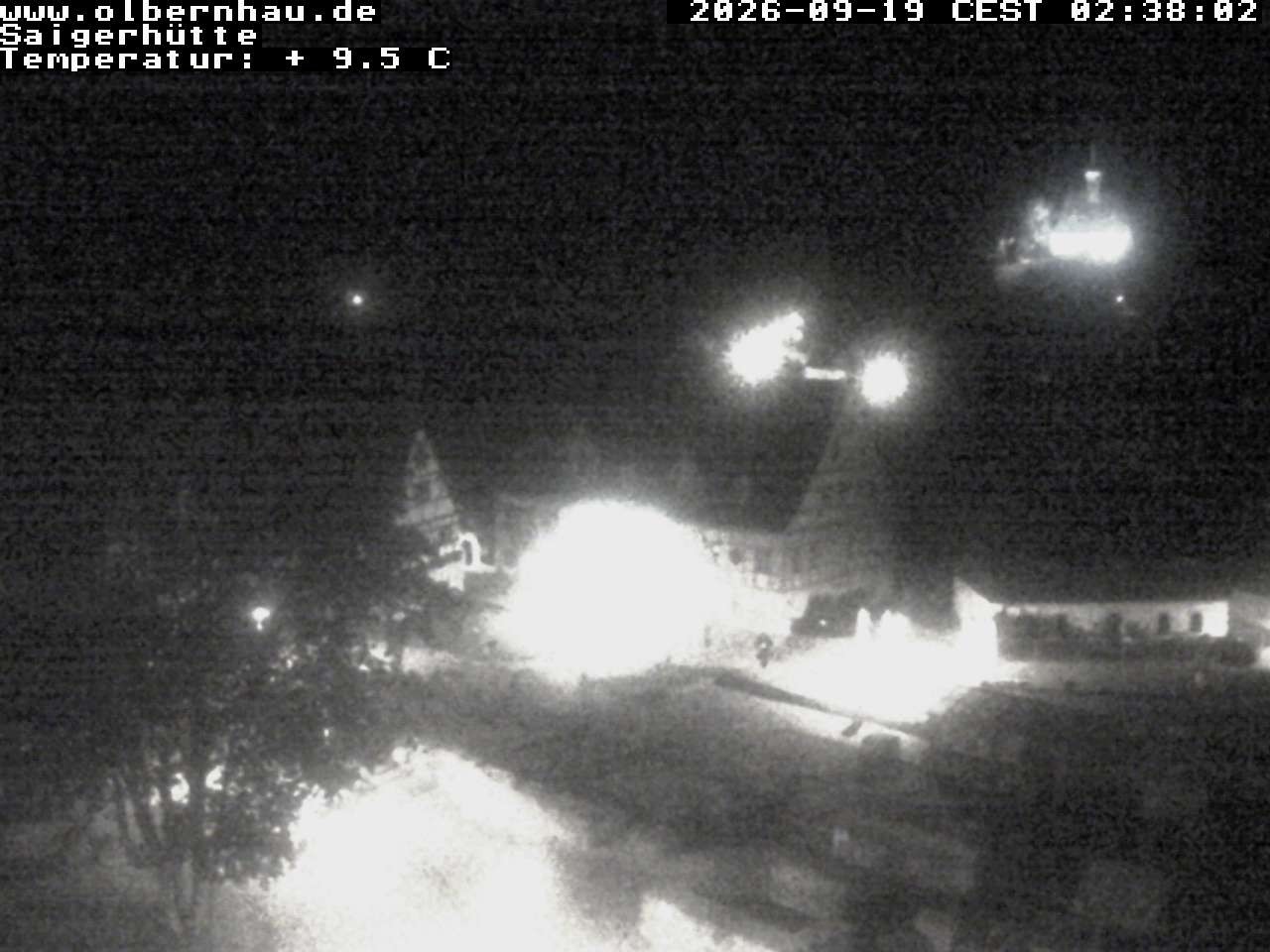 Archiv Foto Webcam Blick auf die Saigerhütte Olbernhau
