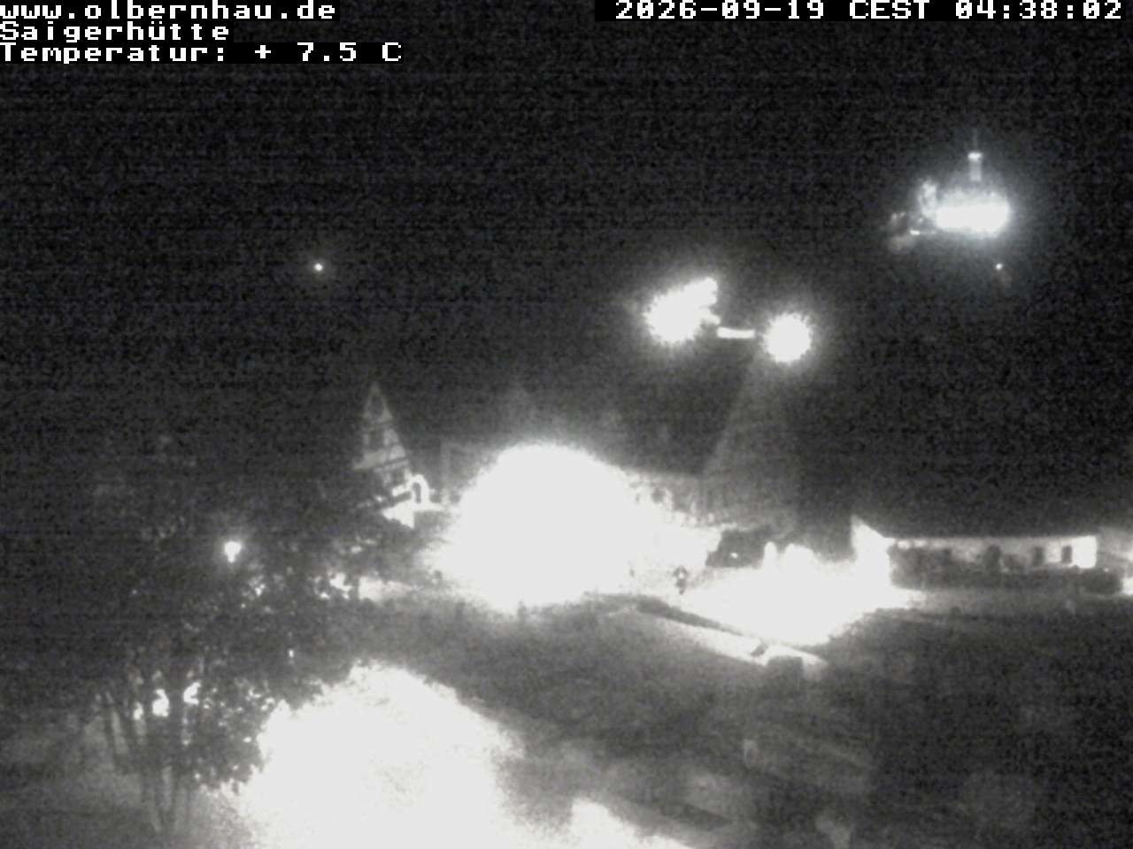 Archiv Foto Webcam Blick auf die Saigerhütte Olbernhau