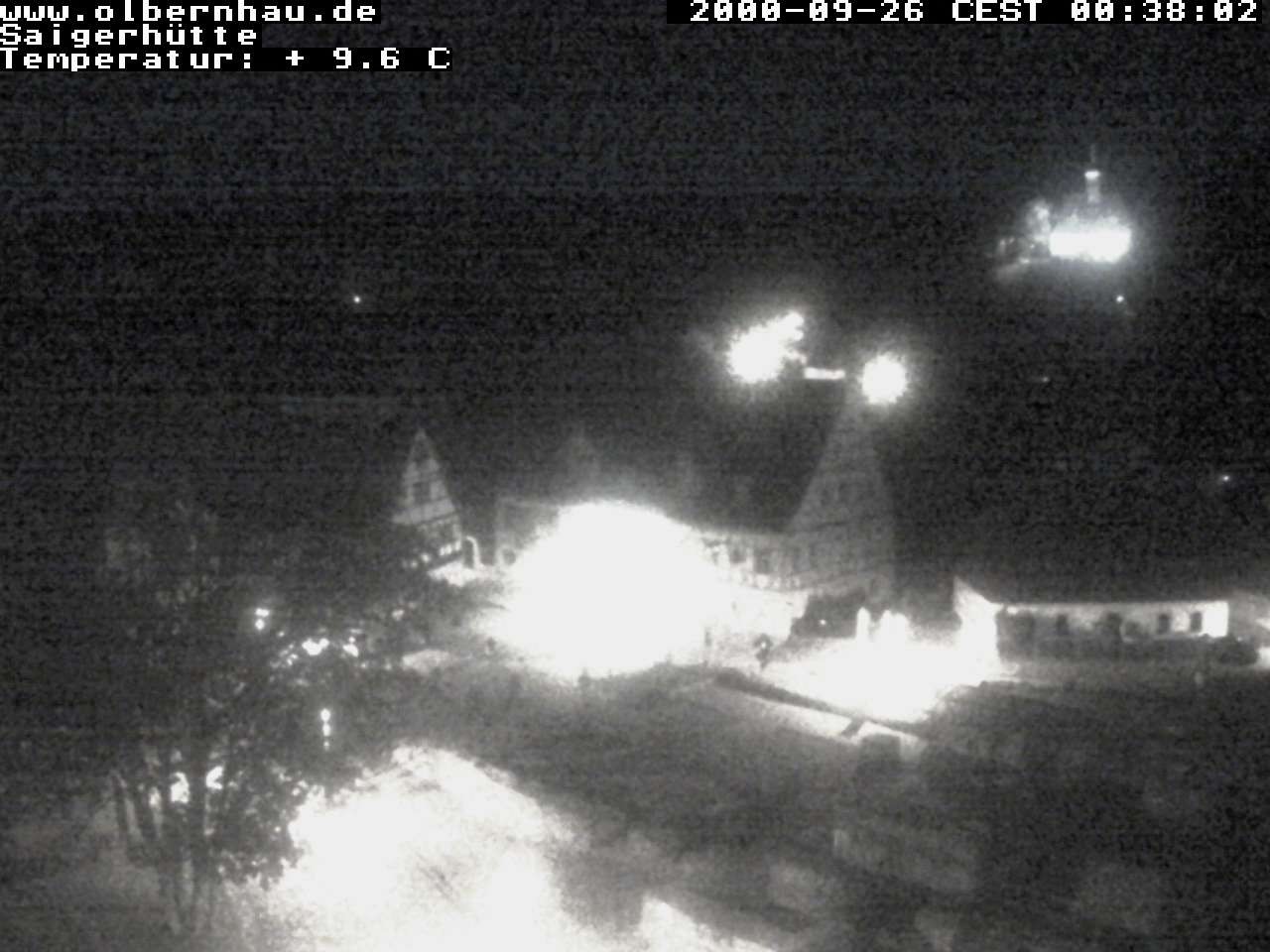 Archiv Foto Webcam Blick auf die Saigerhütte Olbernhau