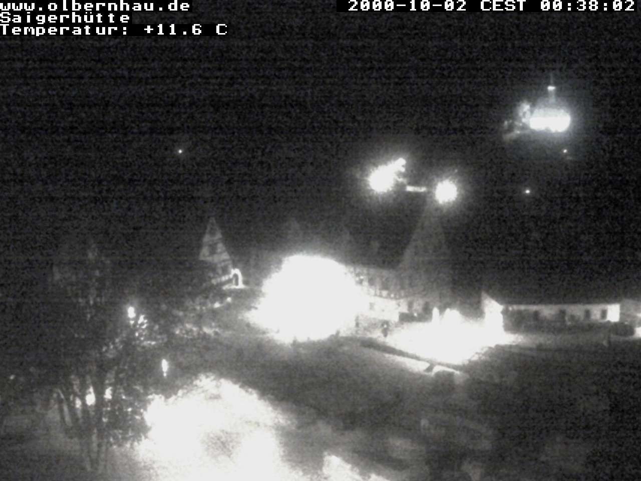 Archived image Webcam Saigerhütte Olbernhau (Museum)