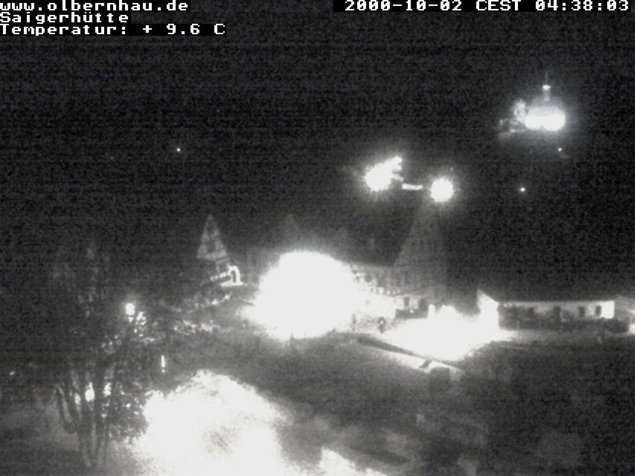 Archived image Webcam Saigerhütte Olbernhau (Museum)