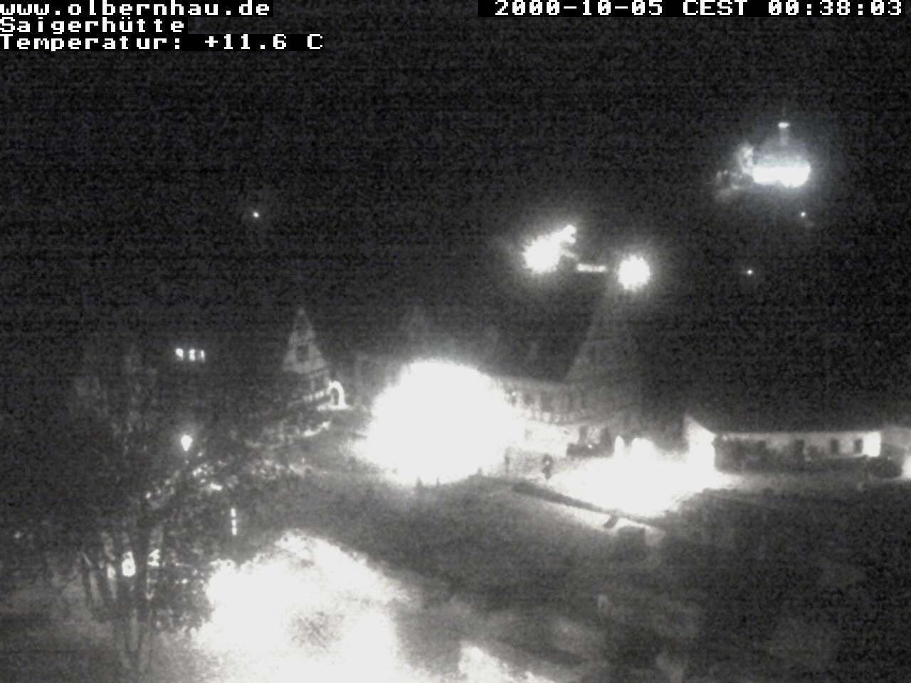 Archiv Foto Webcam Blick auf die Saigerhütte Olbernhau