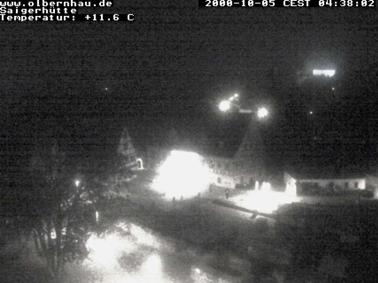 Archiv Foto Webcam Blick auf die Saigerhütte Olbernhau