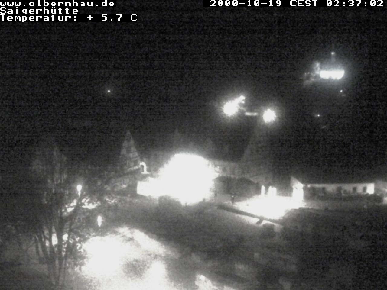 Archiv Foto Webcam Blick auf die Saigerhütte Olbernhau