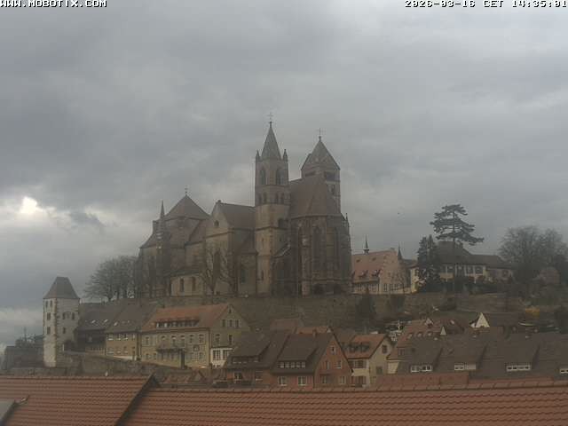Archived image Webcam Breisach St. Stephansmünster