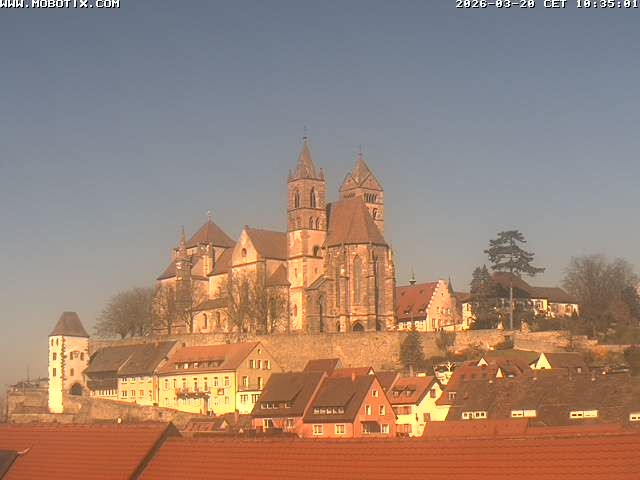 Archived image Webcam Breisach St. Stephansmünster
