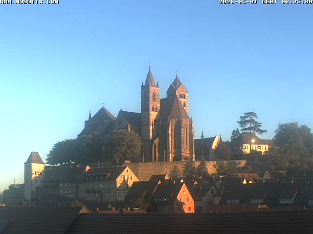 Archiv Foto Webcam Breisacher Stephansmünster