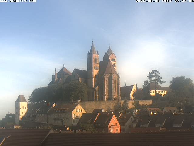 Archiv Foto Webcam Breisacher Stephansmünster