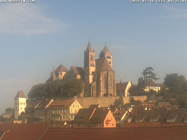 Archived image Webcam Breisach St. Stephansmünster