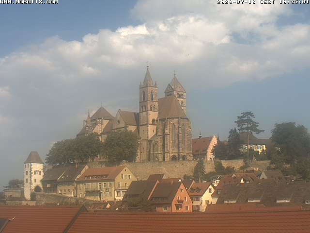 Archived image Webcam Breisach St. Stephansmünster