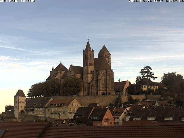 Archiv Foto Webcam Breisacher Stephansmünster