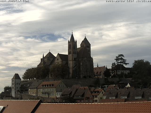 Archiv Foto Webcam Breisacher Stephansmünster