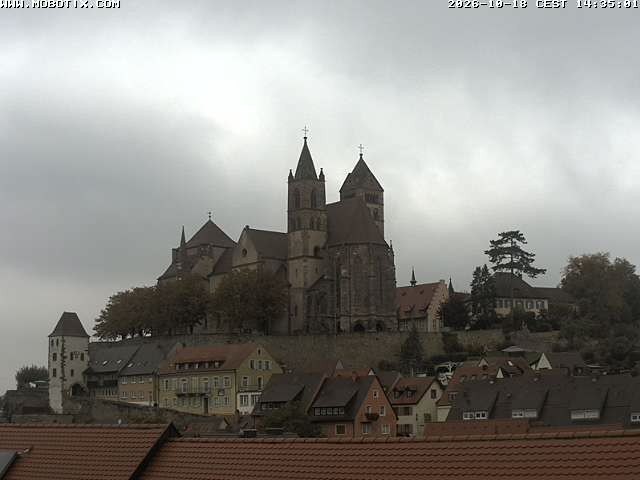 Archived image Webcam Breisach St. Stephansmünster