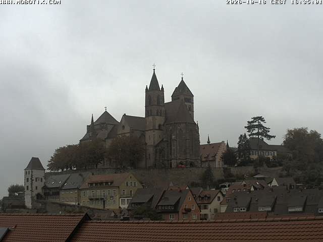 Archived image Webcam Breisach St. Stephansmünster