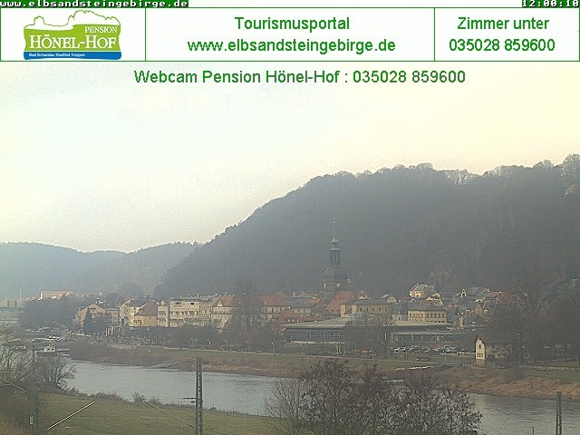 Archiv Foto Webcam Bad Schandau - Elbufer