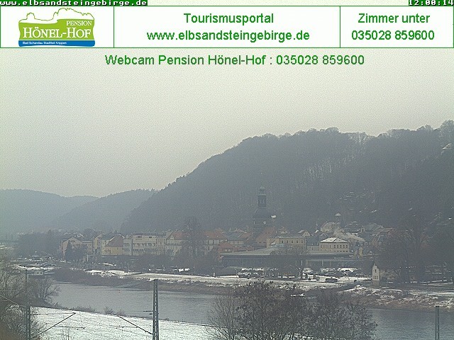Archiv Foto Webcam Bad Schandau - Elbufer