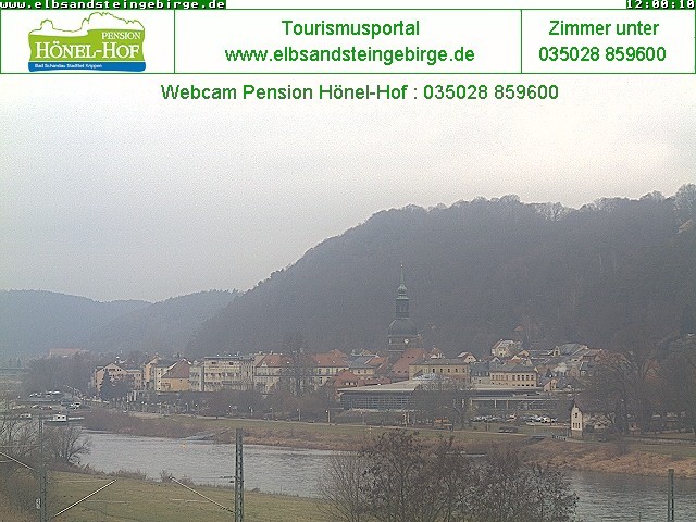 Archiv Foto Webcam Bad Schandau - Elbufer