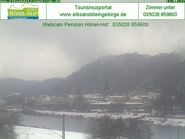 Archiv Foto Webcam Bad Schandau - Elbufer